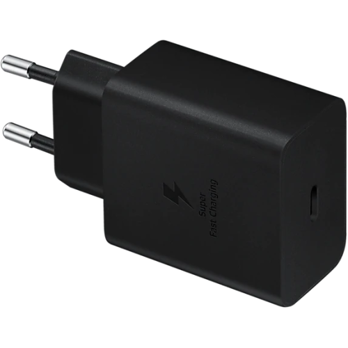 SAMSUNG USB-C Netadapter + Kabel Super Fast Charging 45 W Zwart (EP-T4510XBEGEU)