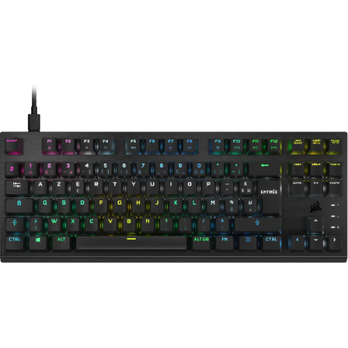 CORSAIR Gaming toetsenbord K60 Pro TKL RGB AZERTY BE (CH-911D01A-BE)