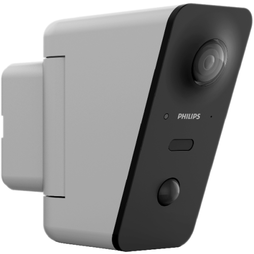 PHILIPS Smart gemotoriseerde Beveiligingscamera WelcomeEye View Wi-Fi (531050)