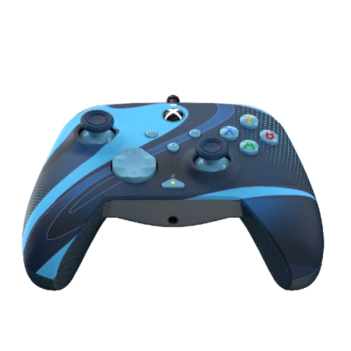 PDP Controller Gaming Rematch - Blue Tide Glow in the Dark - Xbox Series X