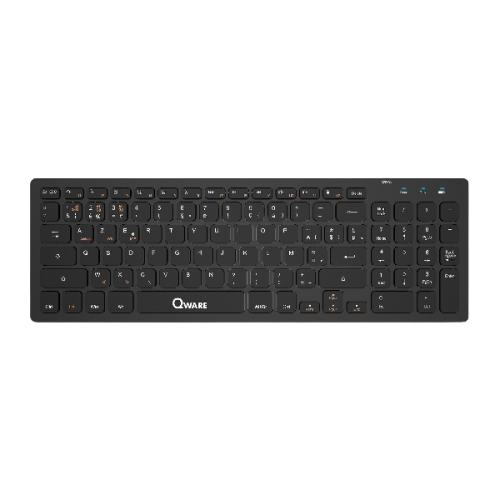 QWARE Draadloos toetsenbord Oldham AZERTY (PCK-628BL)