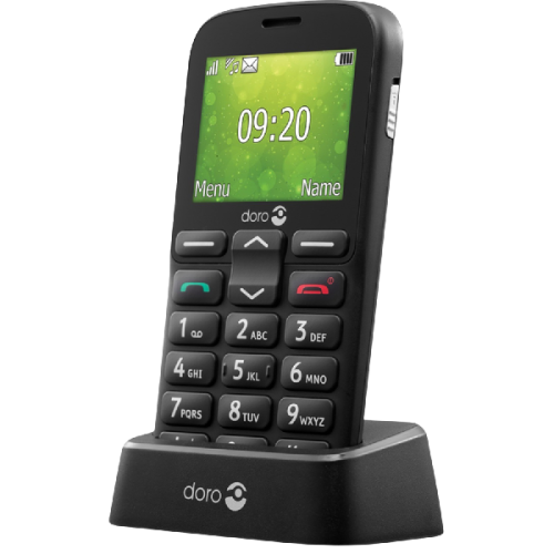 DORO GSM 1380 2G - Zwart (8321)