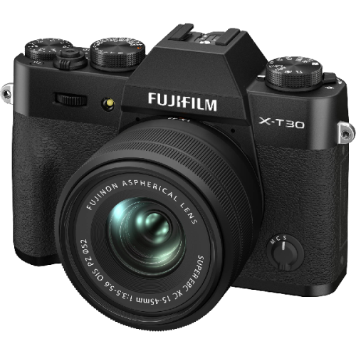 FUJIFILM Hybride camera X-T30 II + XC 15 - 45 mm Silver (D10698-BW)