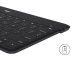 LOGITECH Keys-To-Go iOS toetsenbord AZERTY Zwart (920-006705)