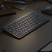 LOGITECH Draadloos toetsenbord MX Keys Mini Illuminated AZERTY FR Pale Grey (920-010483)