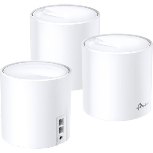 TP-LINK Multiroom Wifi systeem Mesh Deco X20 (DECO X20-3-PACK)