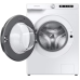 SAMSUNG Wasmachine voorlader EcoBubble A-10%* (WW90T504AAWCS2)