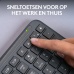 LOGITECH Draadloos toetsenbord Signature Slim K950 AZERTY Zwart (920-012453)