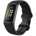 FITBIT Activity Tracker Charge 5 Black Graphite Stainless Steel (FB421BKBK)