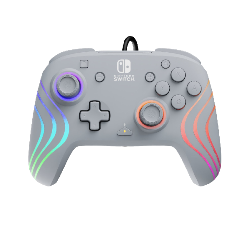 PDP Controller Afterglow WAVE - Grey - Nintendo Switch/OLED