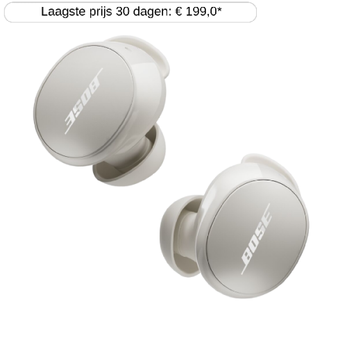 BOSE QuietComfort Earbuds White Smoke - Draadloze oortjes