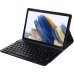 JUST IN CASE Toetsenbordcover Luxe Keyfolio Galaxy Tab A8 AZERTY Zwart (218491)