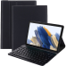 JUST IN CASE Toetsenbordcover Luxe Keyfolio Galaxy Tab A8 AZERTY Zwart (218491)