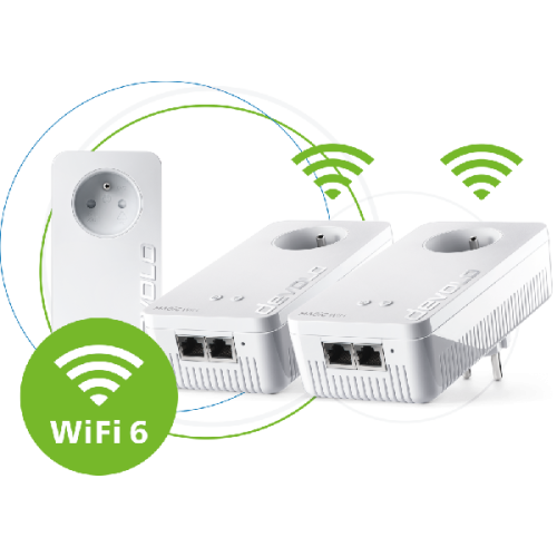 DEVOLO Powerline Magic 2 WiFi 6 Multiroom Kit Wit (8828)