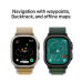 APPLE Watch Ultra 2 GPS + Cellular 49mm Black Trail Loop S/M Black Titanium