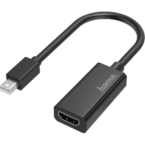 HAMA Adapter Mini DisplayPort - HDMI Ultra HD Zwart (200332)