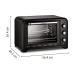 MOULINEX Mini oven Optimo 39 L (OX485810)