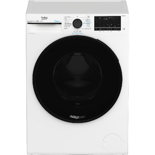 BEKO Wasmachine voorlader Aquatech Comfort Line A-30% (B5WT594189W)