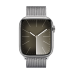 APPLE Armband voor Watch 45 mm Silver Milanese Loop (MTJR3ZM/A)