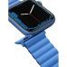 UNIQ Armband Apple Watch 38/40/41 mm Revix Magnetic strap Blauw (UNIQ-41MM-REVBLUBLK)