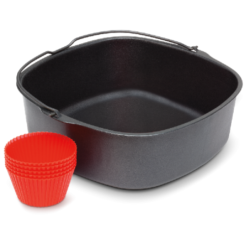 PHILIPS Airfryer Kit Baking Pan en Muffin Cups (HD9925/01)