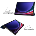 JUST IN CASE TriFold Case voor Samsung Galaxy Tab S10+ / S9+ / S9 FE+ - Blauw