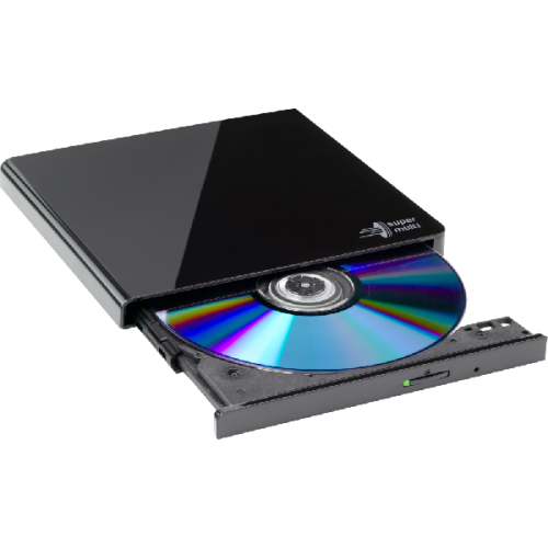 LG Draagbare DVD brander Ultra Slim 8x USB 2.0 Zwart (GP57EB40.AHLE10B)