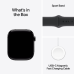 APPLE Watch S10 GPS 46 mm Aluminum Jet Black kast, Rubber Band M/L (MWWQ3QF/A)