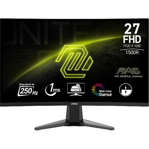 MSI MAG 27C6X - 27 inch - Full-HD - VA (Vertical Alignment)