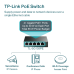 TP-LINK Smartswitch TL-SG105PE 5-poorts Gigabit Easy met 4 PoE+-poorten Zwart (TL-SG105PE PoE+ Switch)