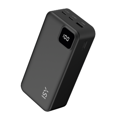 ISY Powerbank 27.000 mAh Zwart (IPP-27000)