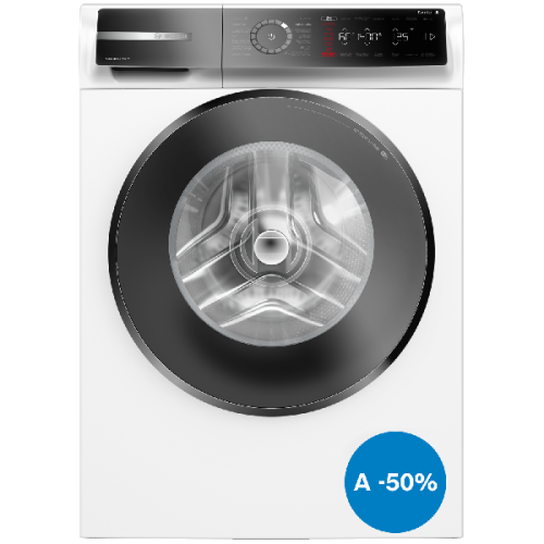 BOSCH Wasmachine voorlader WGB2440AFG A-50% Wit