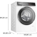 BOSCH Wasmachine voorlader WGB2440AFG A-50% Wit