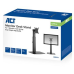 ACT Monitor standaard voor monitor tot 32" Gas Spring Zwart (AC8331)