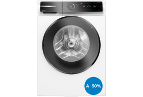 BOSCH Wasmachine voorlader WGB2440AFG A-50% Wit