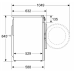 BOSCH Wasmachine voorlader Serie 6 Iron Assist 9 kg A (WGG244ZMFG)