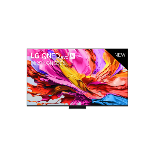 LG 86QNED86A6A 86" Ultra HD 4K QNED Evo MiniLED TV (2025)