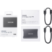 SAMSUNG Draagbare SSD externe harde schijf T7 1 TB Grijs (MU-PC1T0T/WW)