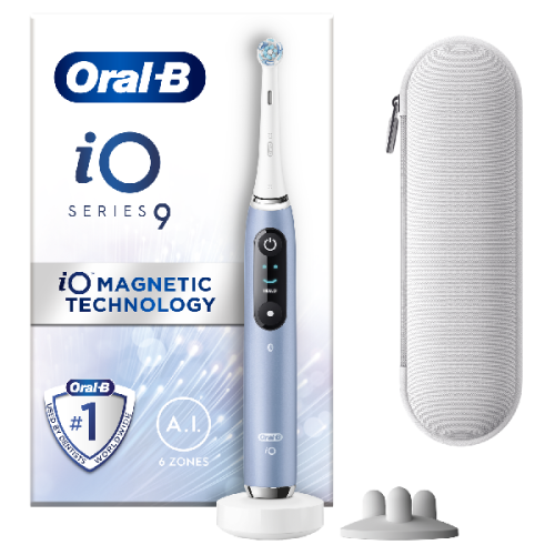 ORAL B Elektrische tandenborstel iO 9 Magnetisch blauw + reisetui