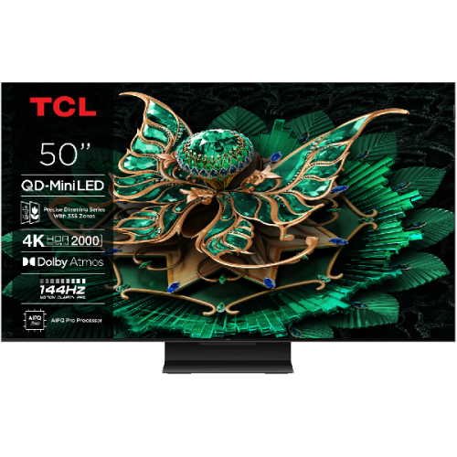 TCL 50C7K QD-MiniLED Google TV 50" (2025)