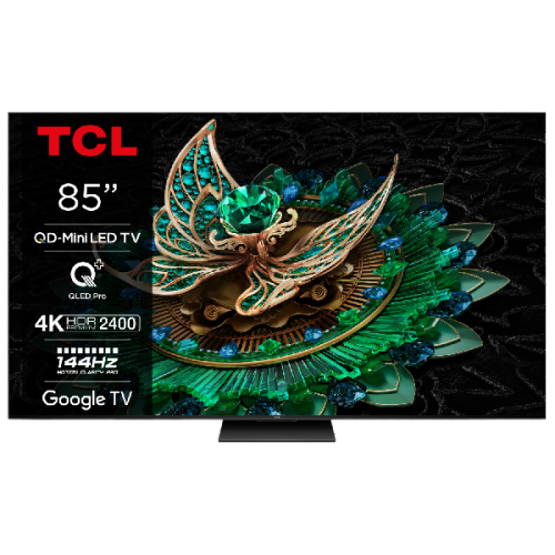 TCL 85C765 QD-MiniLED Google 85" TV Smart 4K (2024)