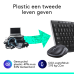 LOGITECH Draadloos toetsenbord en draadloze muis MK270 AZERTY Zwart (920-004524)