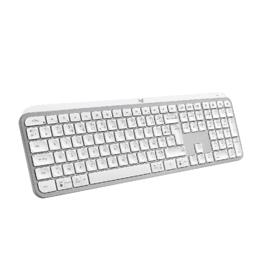 LOGITECH Draadloos toetsenbord MX Keys S AZERTY Pale Grey (920-011569)
