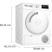 BOSCH Warmtepomp droogkast A++ (WTH83203FG)