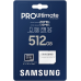 SAMSUNG Geheugenkaart microSD Pro Ultimate 512 GB met SD-adapter (MB-MY512SA/WW)