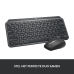 LOGITECH Draadloos toetsenbord MX Keys Mini Illuminated AZERTY FR Graphite (920-010482)
