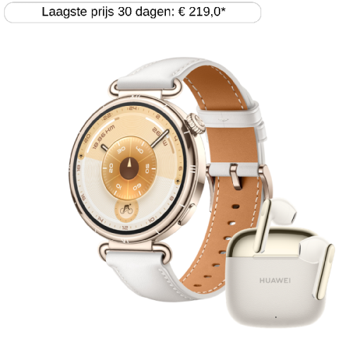 HUAWEI Watch GT 6 41mm Bundle Freebuds SE 3 Smartwatch White