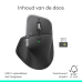LOGITECH MX Master 4 - Graphite Muis