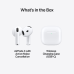 APPLE Draadloze oordopjes AirPods 4 Actieve ruisonderdrukking + Oplaadcase (MXP93ZM/A)