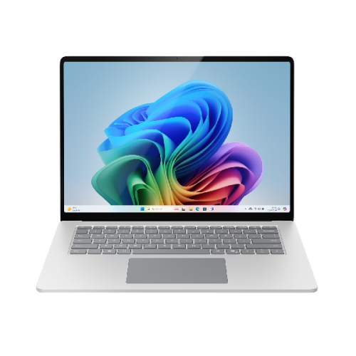 MICROSOFT Surface Laptop - 15 inch - Snapdragon X Elite - 16 GB - 256 GB - Platinum - Copilot+ PC
